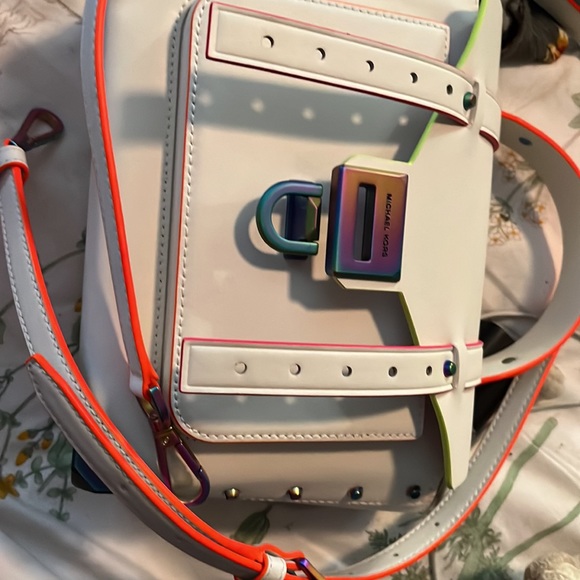 MICHAEL Michael Kors Top Handle Leather School Satchel - Picture 2 of 5